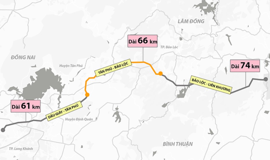 Cao tốc Tân Phú - Bảo Lộc