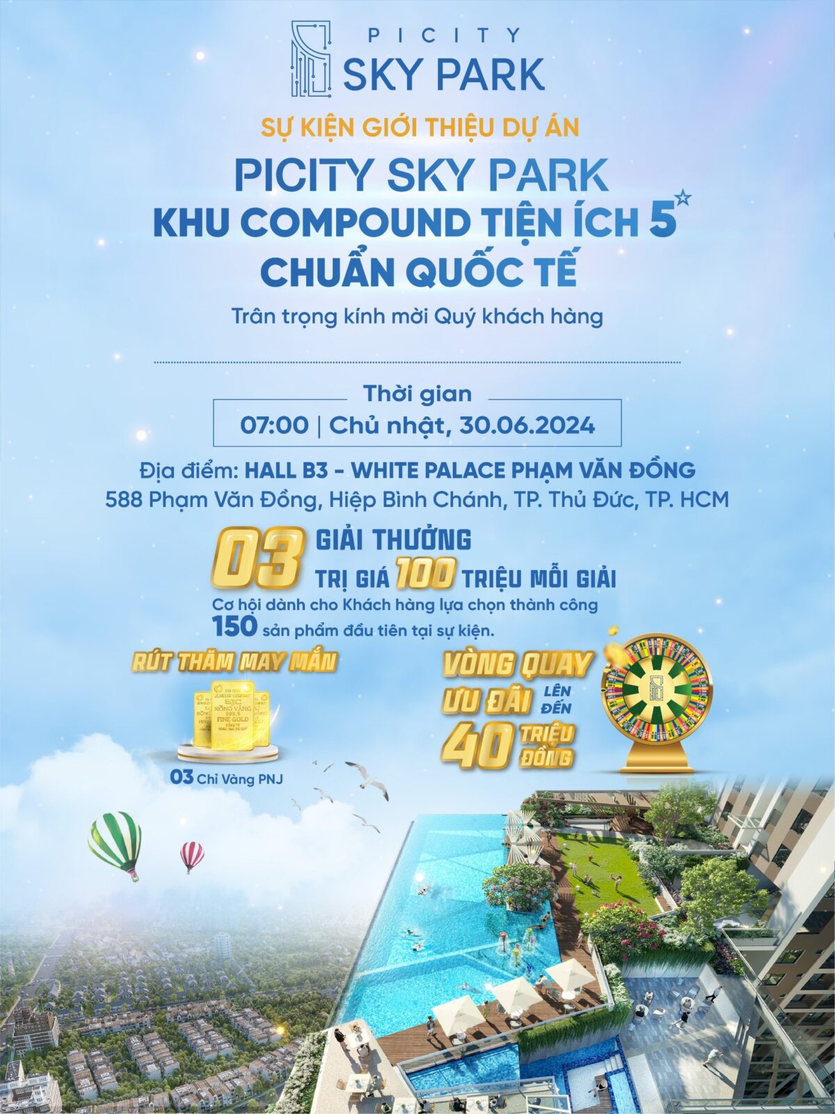 SỰ KIỆN GIỚI THIỆU PICITYSKYPARK