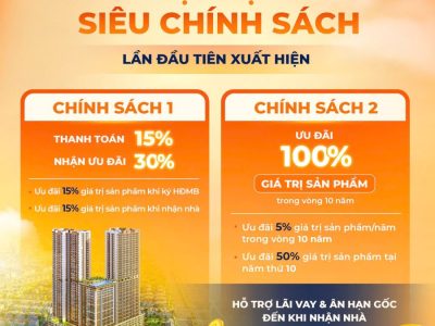 Lộ Diện Siêu Chính Sách Ưu Đãi Chưa Từng Có