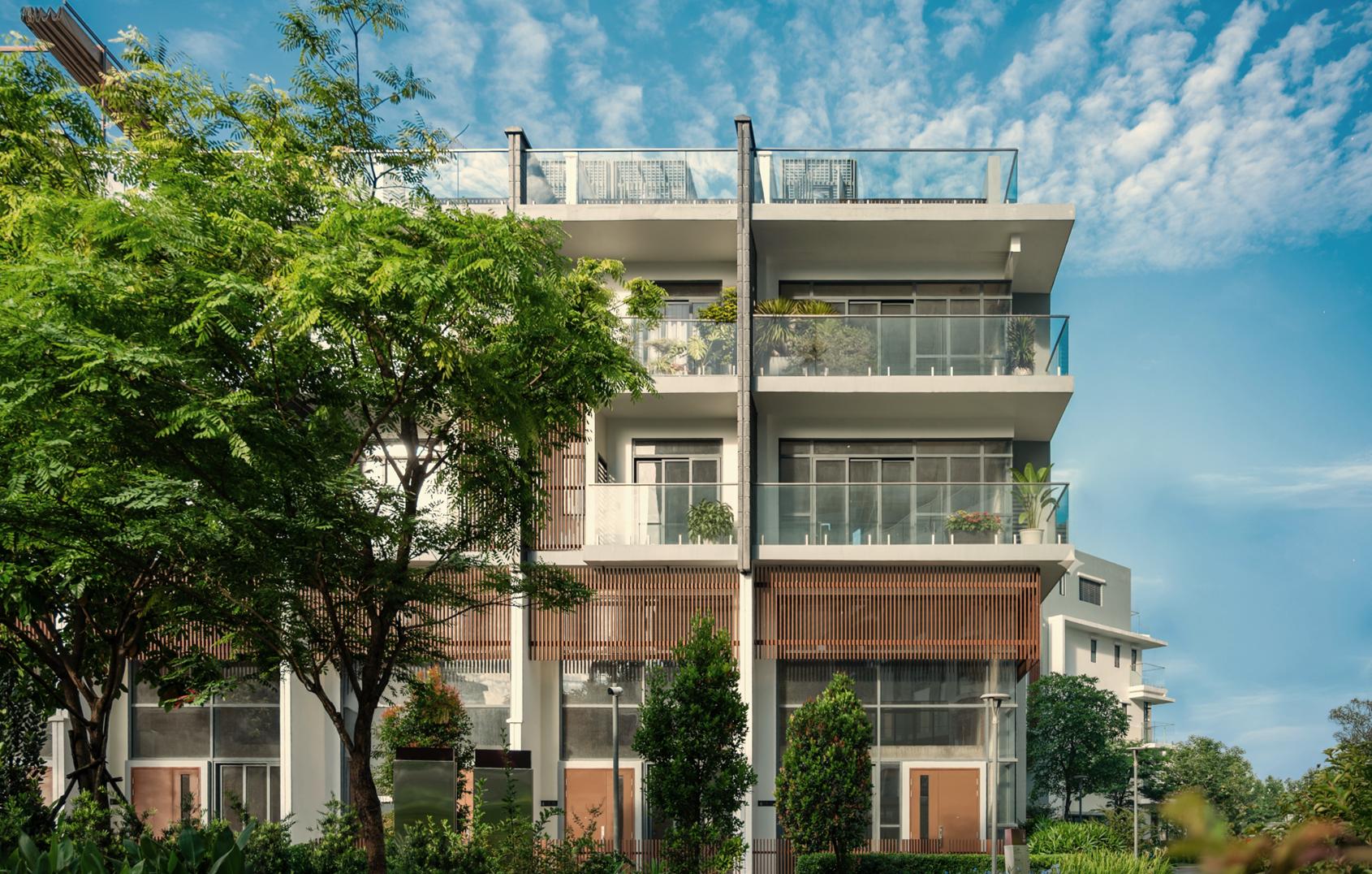 Kiến trúc xanh cao cấp của The Glen tại Celadon City